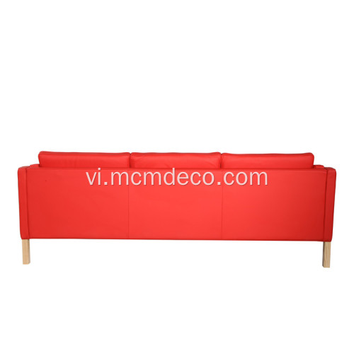 Sofa da hiện đại Mogensen 2213 Ghế sofa 3 chỗ ngồi